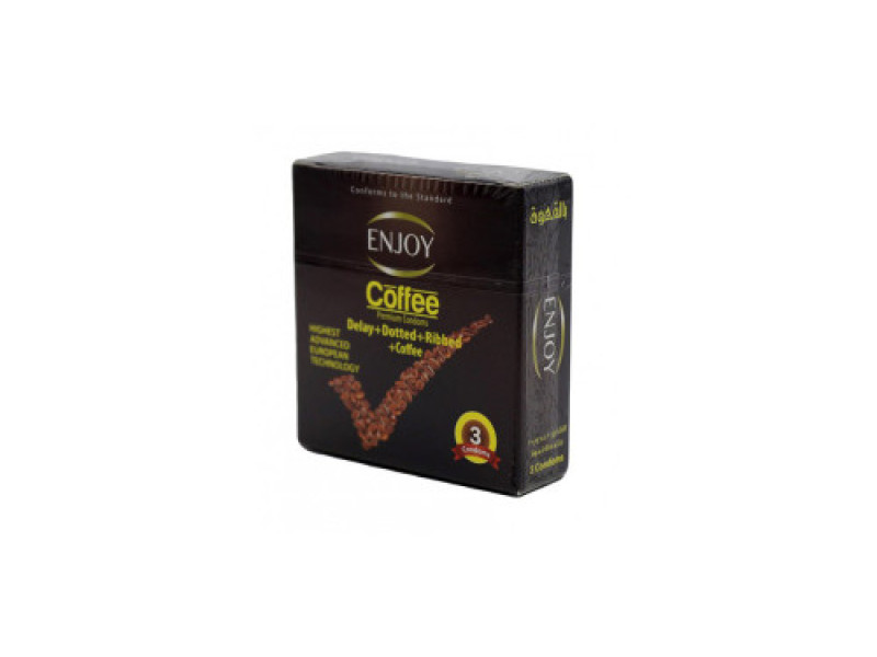 ENJOY CONDOMS COFFEE 3P