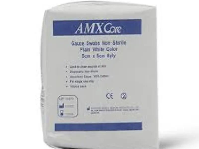 BLUE LINE GAUZE SWAB 5*5 J0020