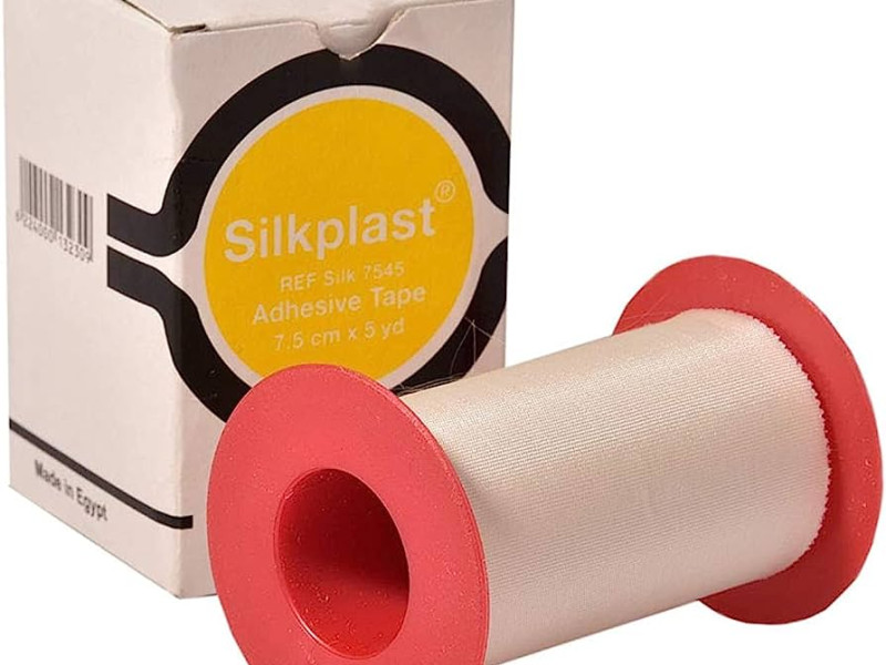SILK PLASTER SURGICAL 7.5 CM