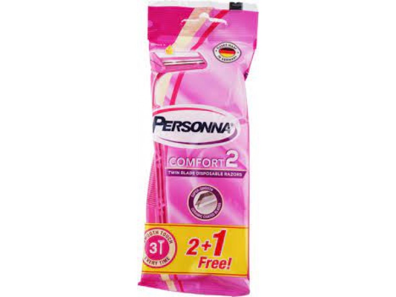 PERSONNA RAZOR LADY COMFORT2 TOUCH 2+1 PERSONNA RAZOR LADY COMFORT2 TOUCH 2+1