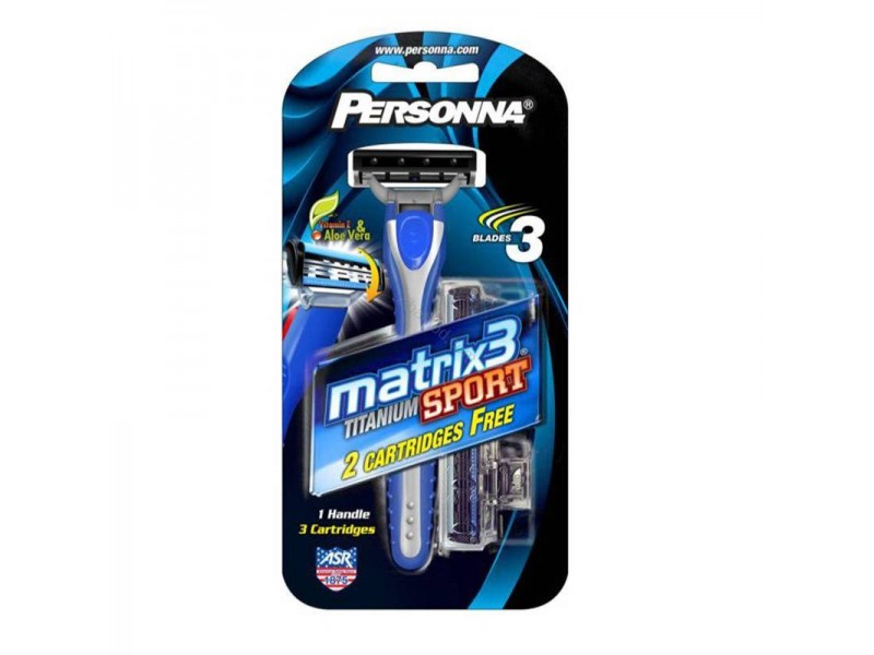 PERSONNA RAZOR MATRIX WITH 2 CARTRIDGE PERSONNA RAZOR MATRIX WITH 2 CARTRIDGE