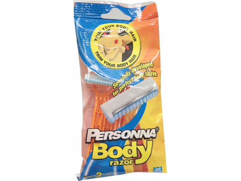 PERSONNA BODY RAZOR 3 PCS PERSONNA BODY RAZOR 3 PCS