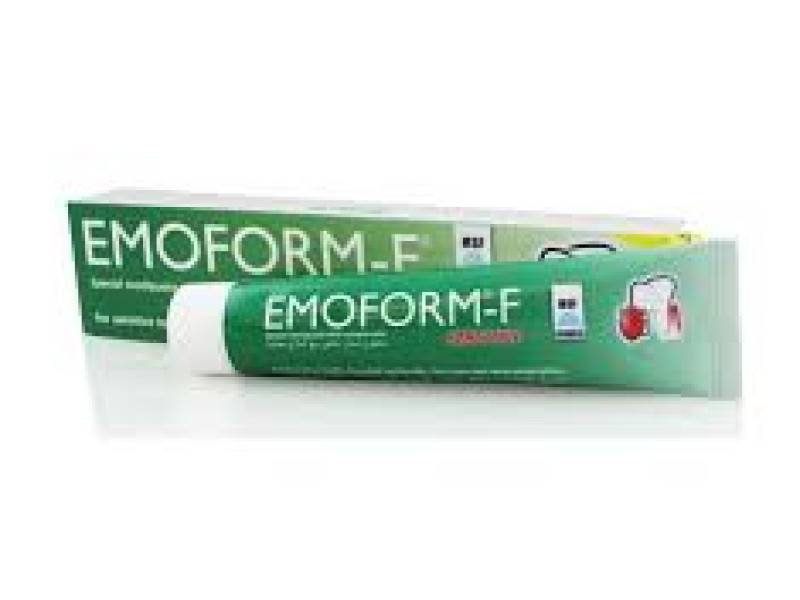 EMOFORM-F TOOTH PASTE SENSI GREEN 50ML 300021 EMOFORM-F TOOTH PASTE SENSI GREEN 50ML 300021