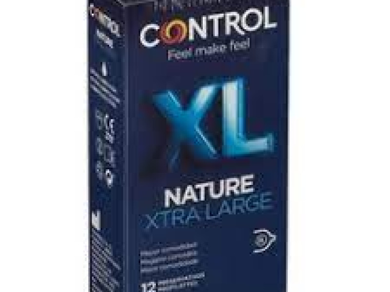 CONTROL CONDOM 12UNITS XL NATURE