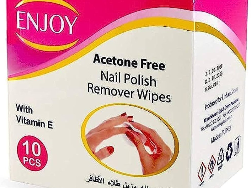 ENJOY NAIL POLISH REMOVER WIPES 10PCS ENJOY NAIL POLISH REMOVER WIPES 10PCS